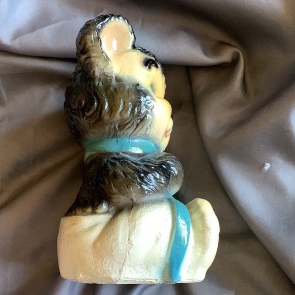 Vintage Mexican teddy bear piggy bank - Picture 9 of 9